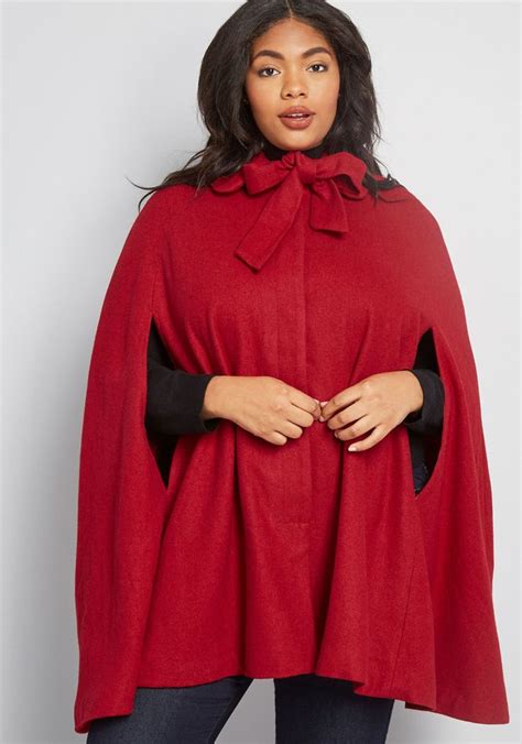 Posh The Limits Wool Cape Plus Size Fashion Dresses Coats For Women Cape Coat