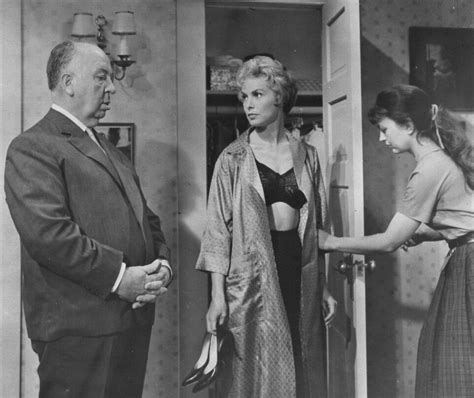 Dont Be A Square Alfred Hitchcock And Janet Leigh On The Set Of