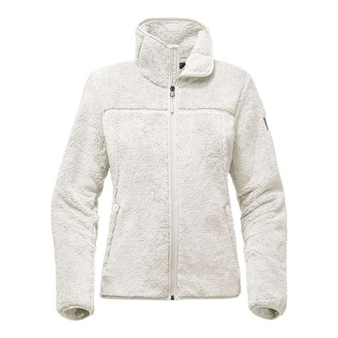 The North Face Women S Campshire Full Zip Sherpa Fleece In Vintage White