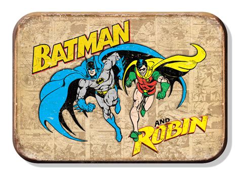 Buy Wholesale Dc Comics Magnet Batman And Robin Metal Signs