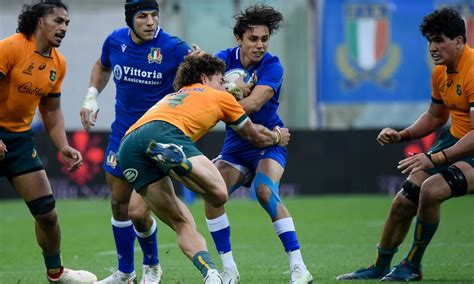 Prima Storica Vittoria Dell Italia Del Rugby Contro L Australia 28 27