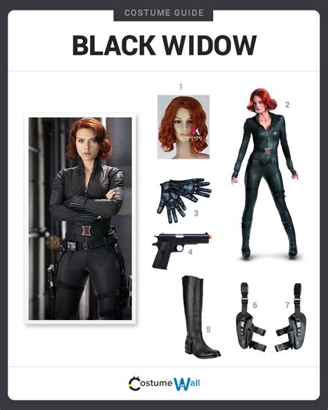 Black Widow Halloween Costume Diy F1fw2npguvqdlm Find Great Deals