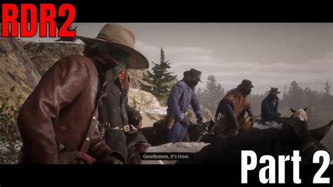 Red Dead Redemption 2 Chapter 1 Colter Part 2 Colm Odriscoll Youtube