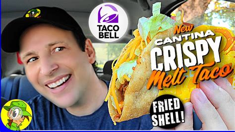 Taco Bell 🌮🔔 Cantina Crispy Melt Taco Review 🇲🇽🧀🌮 ⎮ Peep This Out 🕵️