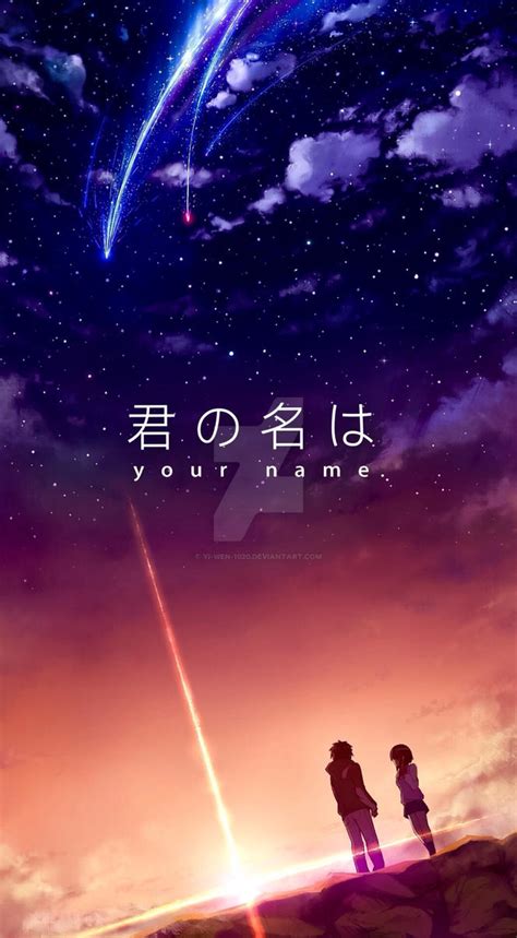 Wallpaper Your Name By Yi Wen 1020 On Deviantart