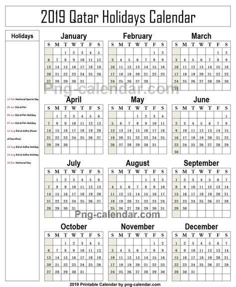 List of all 2020 public holidays of johor ❤️check out johor national holiday calendar 2020 here on this page. 2019 Public Holidays Qatar | Holidays germany, Japan ...
