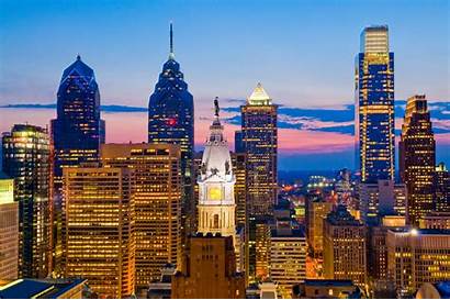 Philadelphia Skyline Philly Pa Philidelphia Phila Town