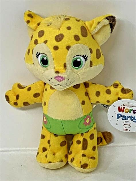 For example, unjumble can be sorted to 'ebjlmnuu'. Word Party Plush Franny Baby Cheetah 7" Jim Henson Stuffed ...