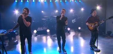 Take That Perform New Song On James Corden Show Smooth