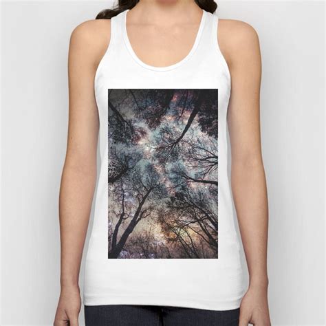 Starry Sky In The Forest Tank Top By Marianna Mills Society6