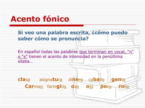 Ppt La AcentuaciÓn Powerpoint Presentation Free Download Id4662886