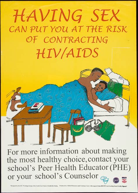 Having Sex Can Put You At The Risk Of Contracting Hivaids Aids Education Posters
