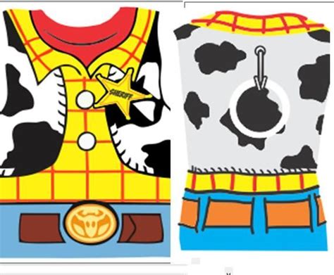 Woody Toy Story Costume T Shirt Svg Eps Dxf Cricut Diy Garment Decal