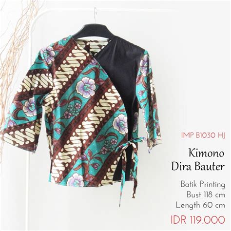 Batik Wanita Pria Imp B1030 Kimono Dira Bauter • Fashion Wanita