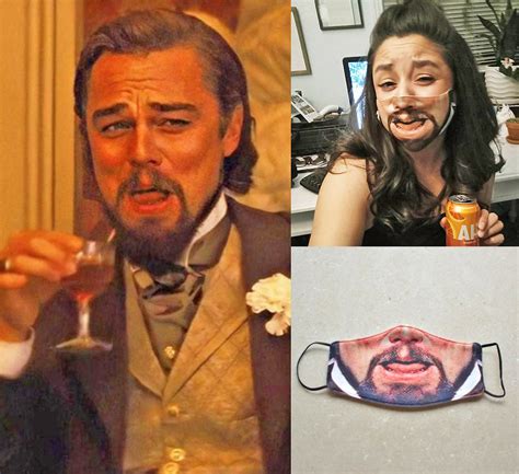 Theres Now A Leonardo Dicaprio Laughing Meme Face Mask You Can Get