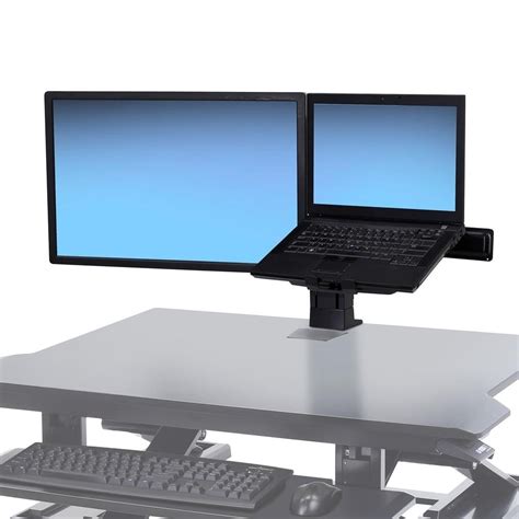 I can adjust my standing desk height quietly and seamlessly without anyone even noticing. Ergotron Online Store | WorkFit Monitor and Laptop Kit ...