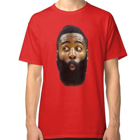 James Harden Classic T Shirt By ArtBae Classic T Shirts James Harden Mens Tops