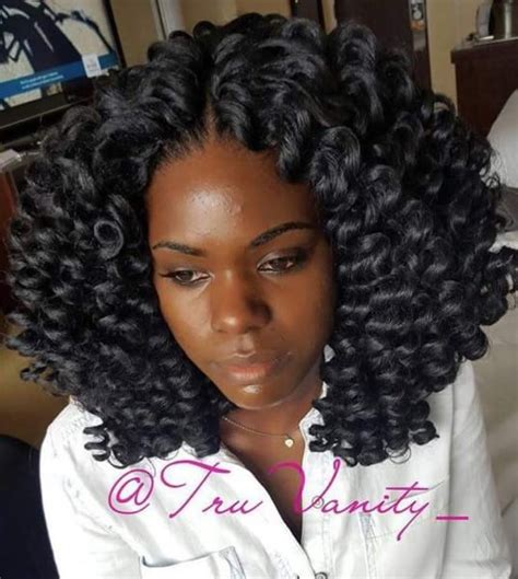 Many women find short hair not very feminine, and they are far from the truth. This Crochet Style Is On Point @truvanity_ - Black Hair ...