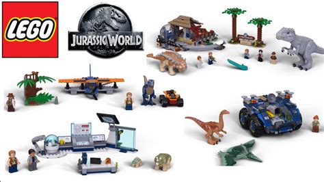 4 Lego Jurassic World 2020 Summer Sets Youtube