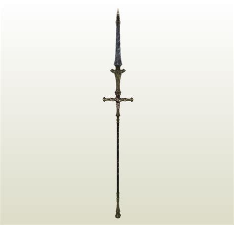 Dark Souls 2 Dragonslayer Spear - Dark Souls - Dragonslayer Spear - Pepakura.eu