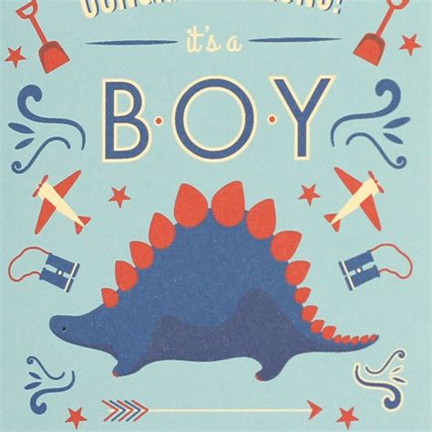 Dinosaur Congratulations Baby Card Printable By Basic Invite