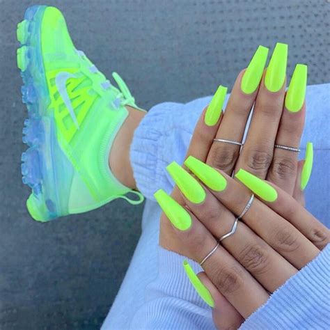 49 Bright Neon Nail Designs And Neon Nail Colors For Your Next Mani