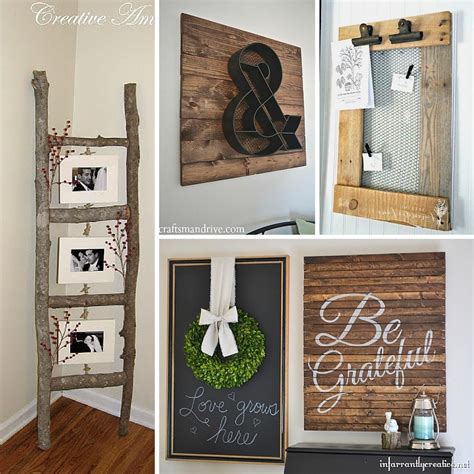 35 fun and easy diy home decor projects you can do this weekend. 31 Rustic DIY Home Decor Projects | Refresh Restyle
