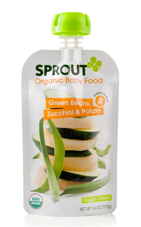 Sprout Baby Foods Tiny Green Mom
