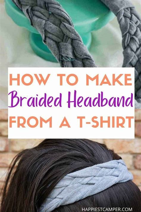 How To Make A No Sew Braided Headband Tutorial