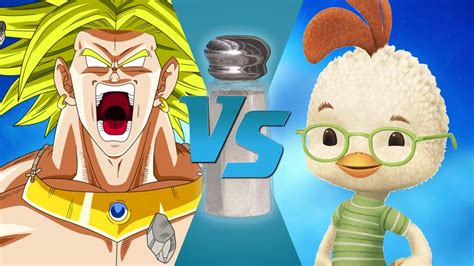 The most hold that disney would have on the dragon ball series would be film distribution rights (via funimation films), and the ability to make a live action but it's not a mere style change to someone who cares about more than just milking the cash cow, it breaks universe's consistency, it was implied. Broly vs Chicken Little! (Dragon Ball Z vs Disney) Salt Assault - YouTube