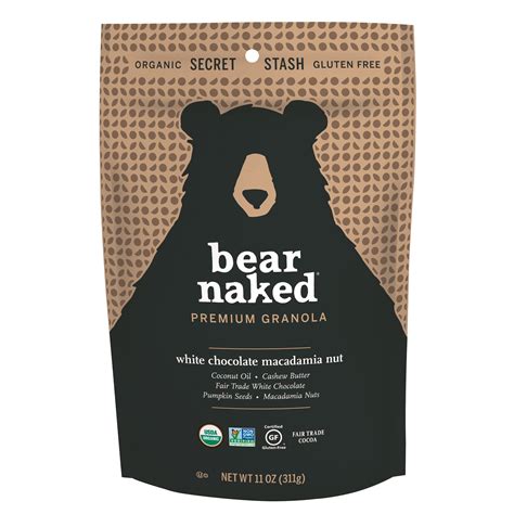 Amazon Com Bear Naked Premium White Chocolate Macadamia Nut Granola