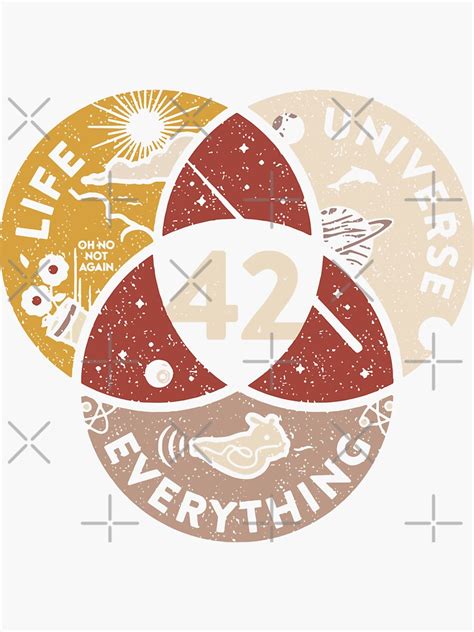 42 The Answer To Life The Universe And Everything T Shirt Hitchhikers