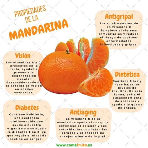 Beneficios De La Mandarina Para La Salud Y Belleza Salud