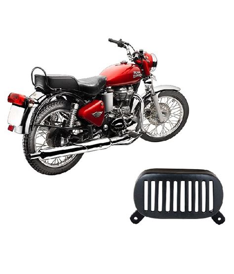 The concept of royal enfield bikes in india began when the indian army placed an order for these motorcycles. R.J.Von Black Tail Light Grill for Royal Enfield Bullet ...