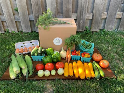 Week To Week Produce Box Half Size 5ive Seasons Farm