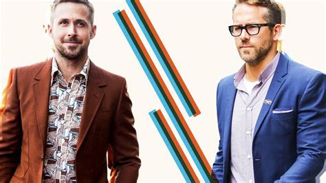 Who Is The Most Stylish Man Of 2018 Round Four Ryan Gosling Vs Ryan