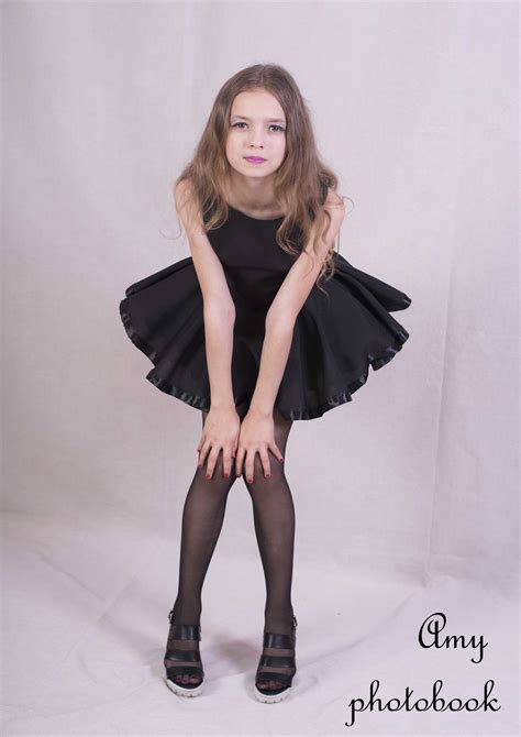 Amy Black Dress Photobook Model Photobook Model Pictures