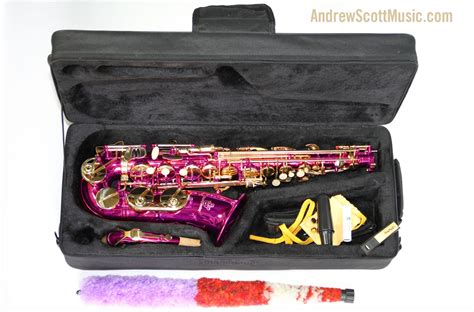 Hot Pink And Gold Alto Saxophone Andrew Scott Music