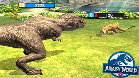Jurassic World Alive Android Gameplay 4 Youtube