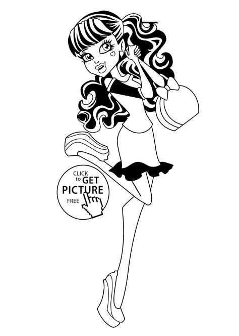 So break your crayons on this coloring page right away. Monster High Coloring Pages Games at GetColorings.com ...