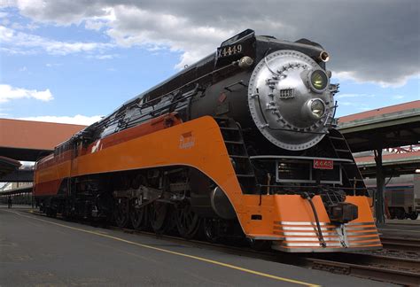 Maybe you would like to learn more about one of these? Steam train SP&S 4449 in Portland, Oregon, 2010, Union Sta ...