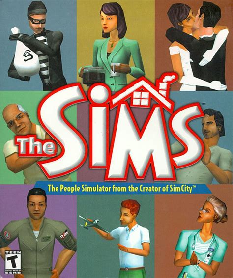 The Sims 2000 Windows Box Cover Art Mobygames Sims Sims Videos