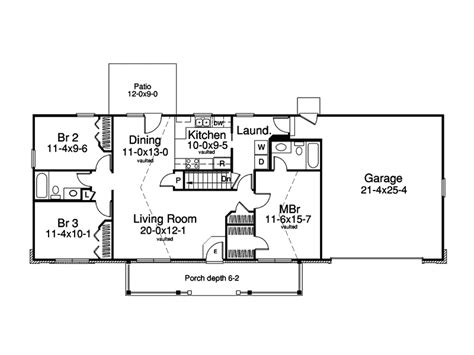 White House Basement Floor Plan Ranch First House Plans 45723