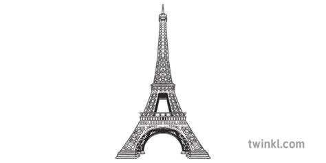 Eiffel Tower Paris France Monument Iconic Sculpture City