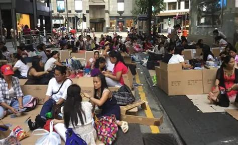 A Sunday Life For Filipino Domestic Helpers In Hong Kong Ofw Life