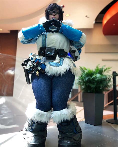 mei from overwatch cosplayer the art of cosplay