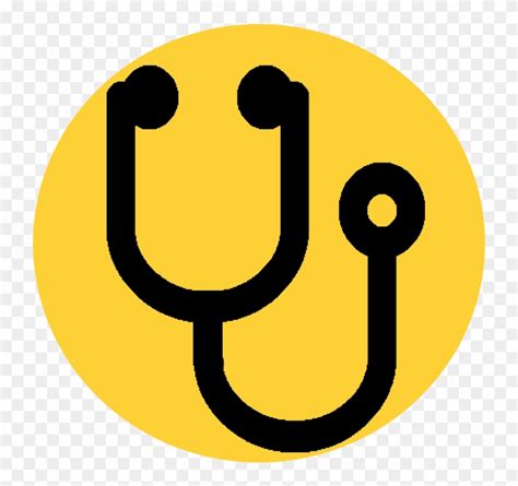 Download Nursing Care Black Stethoscope Icon Clipart 1229118