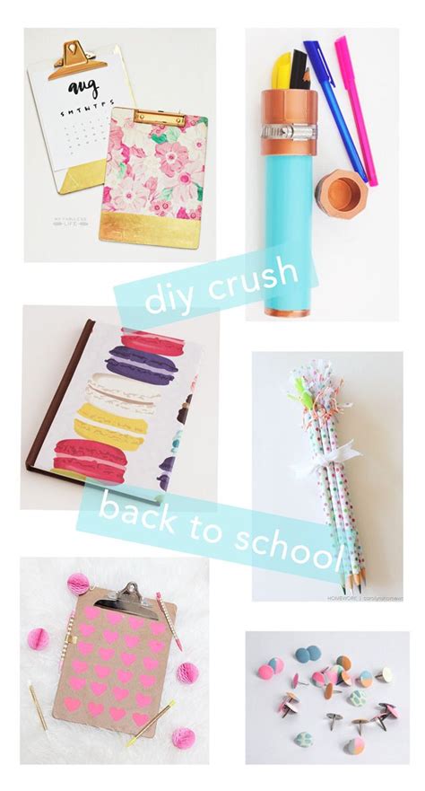 Diy Crush Back To School Supplies School Diy School And Diy School