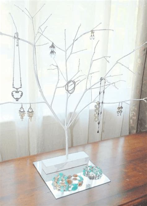 27 Homemade Jewelry Tree Ideas You Can Diy Easily