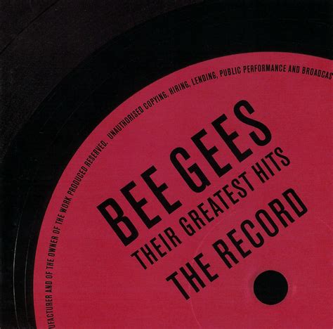 Allmusic review by jose f. The Record - Their Greatest Hits by Bee Gees - Music Charts